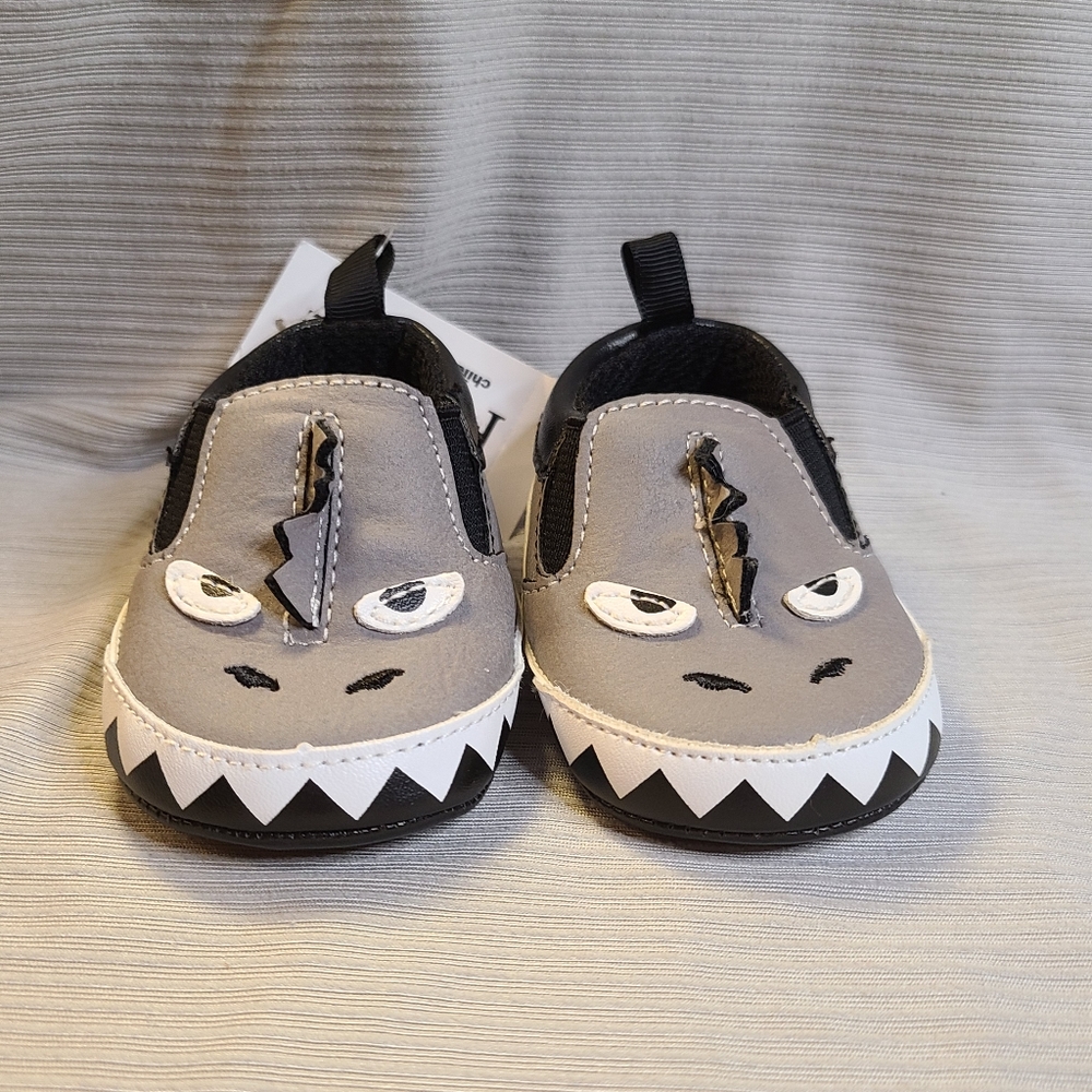 Children's Place Dinosaur Crib Shoes - Picture 2 of 8